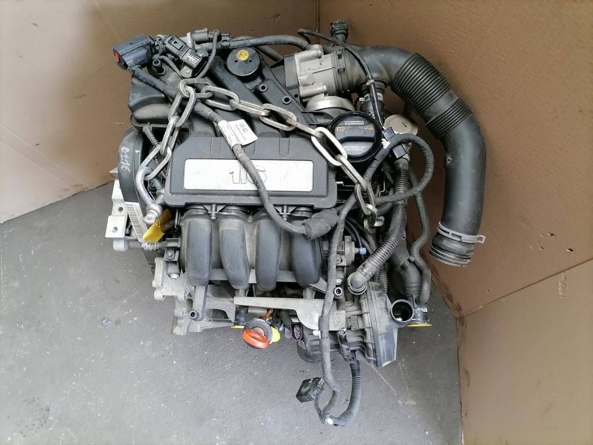 VW Golf 5 original Motor BSE 1,6 75KW funktionsgepr&uuml;ft Bj.2008